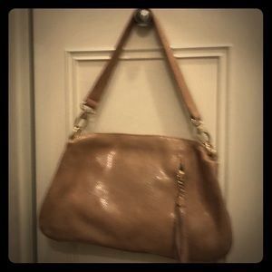 David King Snakeprint Handbag